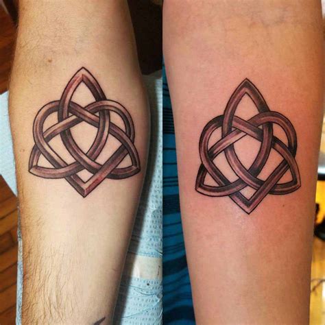 celtic couple tattoos